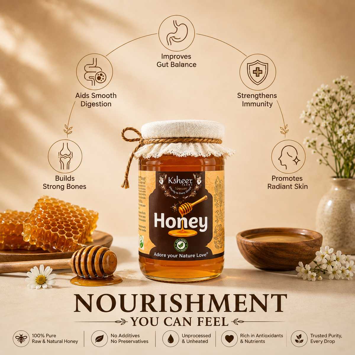 Honey 1 Kg – Home Pack