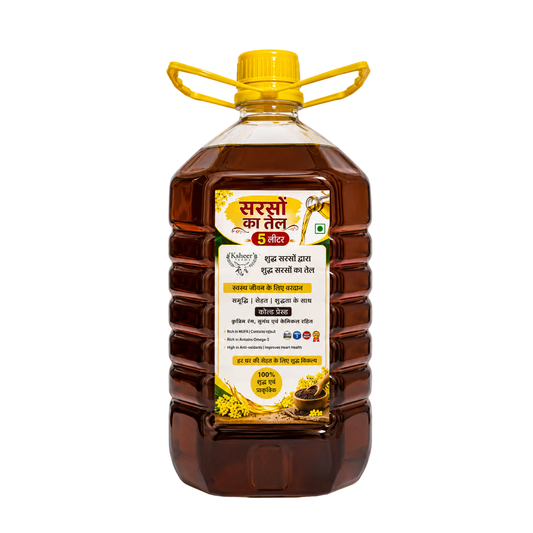 Black Mustard Oil 5 Ltr – Bulk Pack