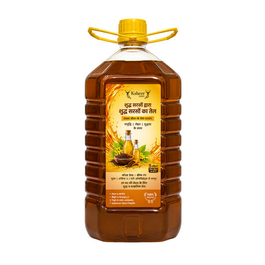 Yellow Mustard Oil 5 Ltr – Bulk Pack