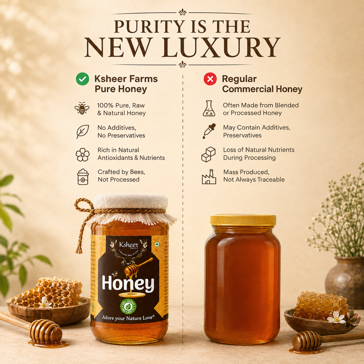 Honey 1 Kg – Home Pack