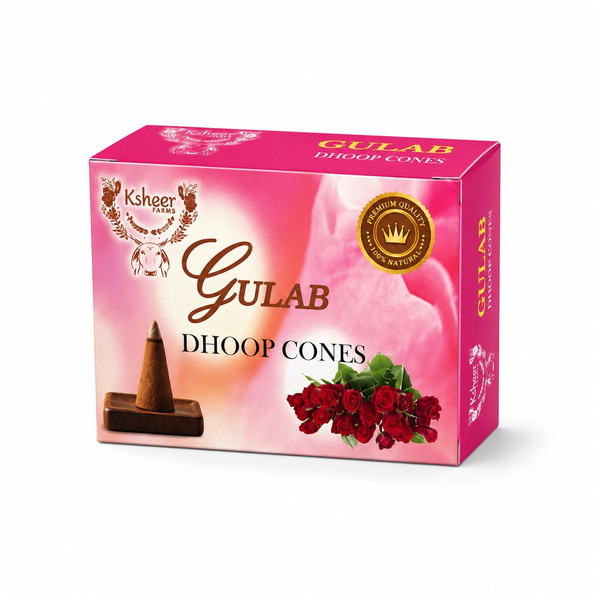 Gulab Dhoop Cones